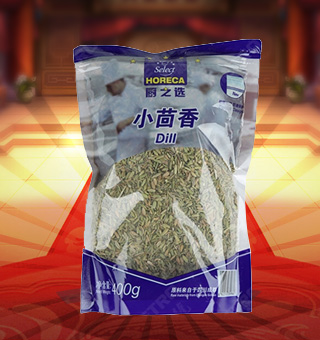 廚之選(HORECA SELECT)小茴香產(chǎn)自四川成都400g每袋，選用上等的小茴香為原料精心制作而成，品質(zhì)天然，口味純正。除了肉類、魚類、家禽的烹飪外，還適用于熏腌制品、拌餡、鹵汁、面拖。經(jīng)現(xiàn)代先進的工藝加工制作，使營養(yǎng)充分保留，美味健康，深受消費者的喜愛。