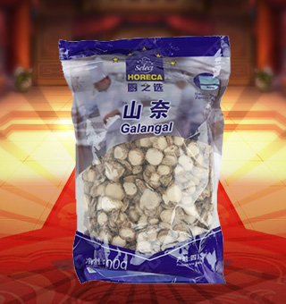 廚之選(HORECA SELECT)山奈產(chǎn)自四川成都500g每袋，精細加工而成，質(zhì)量上乘，備受廣大專業(yè)廚師和消費者歡迎和厚愛，是您廚房必備品。保留了山奈中原有的滋味、氣味和全部的營養(yǎng)物質(zhì)，風味獨特，定會讓您回味無窮。不使用化學劑、無化學殘留、不破壞營養(yǎng)成分，給家人一份天然、一份健康、一份安心。