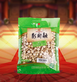 新閩融蓮子產(chǎn)自江西撫州250g每袋，大小均勻，圓潤有型，含有豐富的維生素、蛋白質(zhì)、鈣等微量元素，營養(yǎng)更全面。
