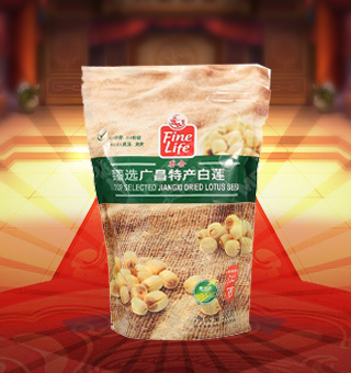 薈食(FINE LIFE)臻選廣昌特產(chǎn)白蓮產(chǎn)自江西廣昌500g每袋，精選優(yōu)質(zhì)江西廣昌蓮子為原料，經(jīng)先進(jìn)工藝精心制作而成，自然白皙，飽滿粉糯，輕松享受。