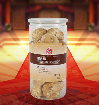 薈食(FINE LIFE)猴頭菇產(chǎn)自黑龍江牡丹江80g每袋，質(zhì)輕盈，有特殊天然菌香，味道鮮美，風味獨特，保留了豐富的營養(yǎng)成分。采取透明包裝，新鮮清晰可見，干凈衛(wèi)生，方便存放冷藏，方便消費者們的選購，安全健康，放心購買。