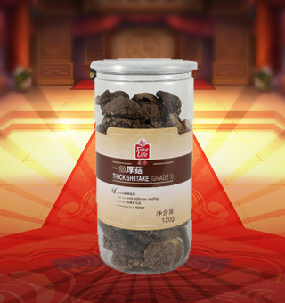 薈食(FINE LIFE)一級厚菇產(chǎn)自河南駐馬店120g每袋，質(zhì)輕盈，有特殊天然菌香，味道鮮美，風味獨特，保留了豐富的營養(yǎng)成分。采取透明包裝，新鮮清晰可見，干凈衛(wèi)生，方便存放冷藏，方便消費者們的選購，安全健康，放心購買。
