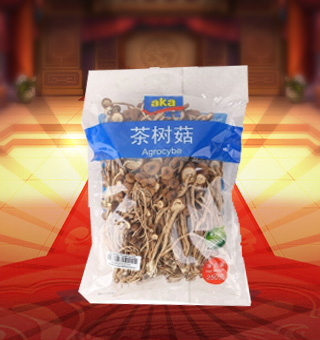 宜客(AKA)茶樹菇產(chǎn)自江西撫州250g每袋，茶樹菇是一種低熱量、低脂肪的食品，其外觀呈褐色，味道鮮美，具有滑、鮮、嫩的特點。茶樹菇含有大量的稀有元素——脂肪、維生素、膳食纖維、碳水化合物、鎂、鐵等元素，給人提供所需營養(yǎng)。