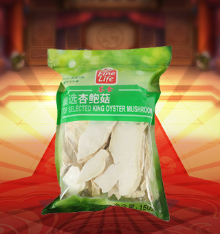 薈食(FINE LIFE)臻選杏鮑菇產(chǎn)自福建寧德150g每袋，精選優(yōu)質(zhì)香菇，菇肉肥厚，色澤均勻，厚實圓潤，自然鮮美，味道純正，方便食用。香菇具有高蛋白、低脂肪和多種維生素等營養(yǎng)成分，可用來配菜、搭配煲湯、小炒等多種吃法。